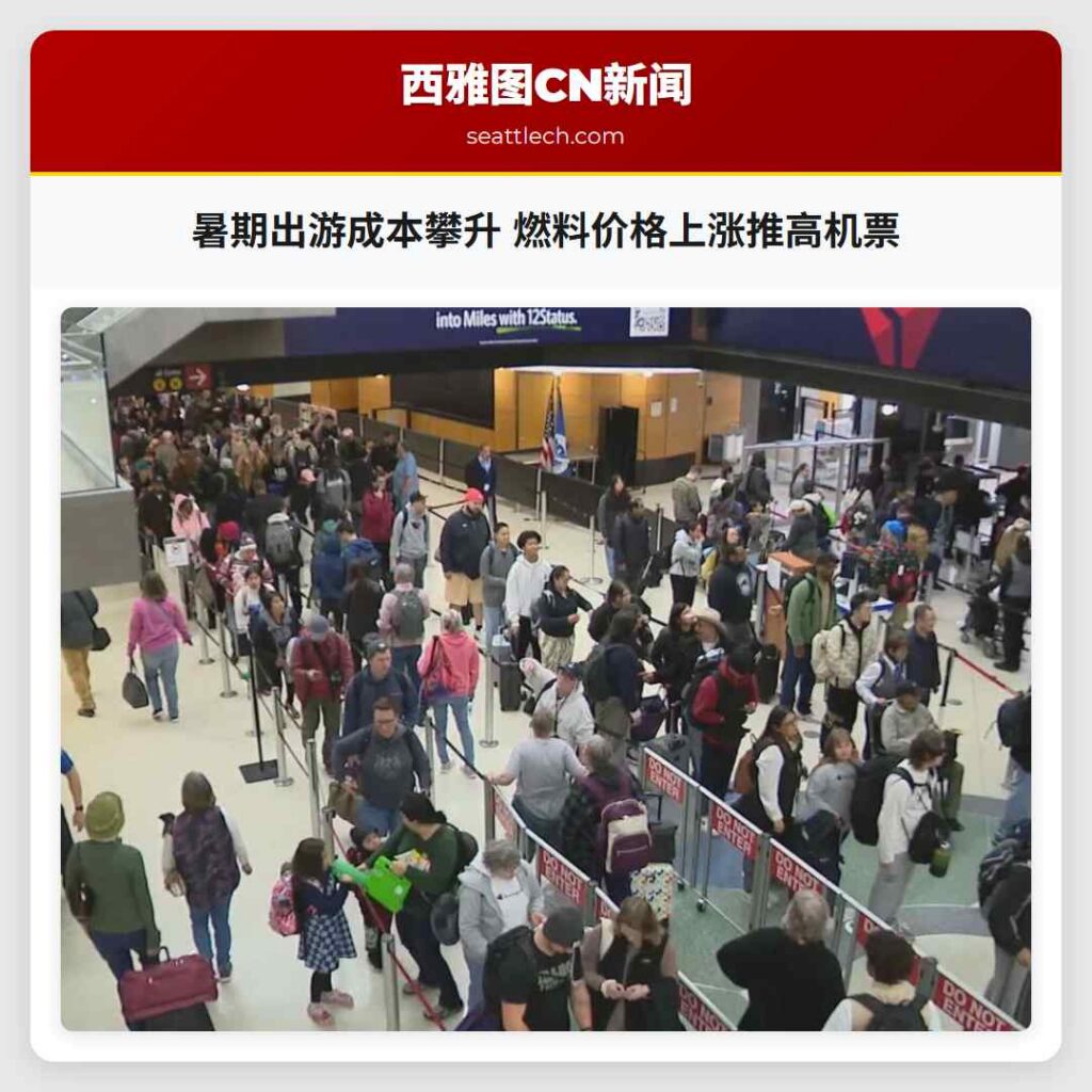 暑期出游成本攀升 燃料价格上涨推高机票