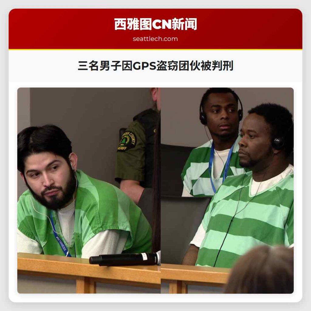 三名男子因GPS盗窃团伙被判刑