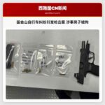 国会山自行车纠纷引发枪击案 涉事男子被拘