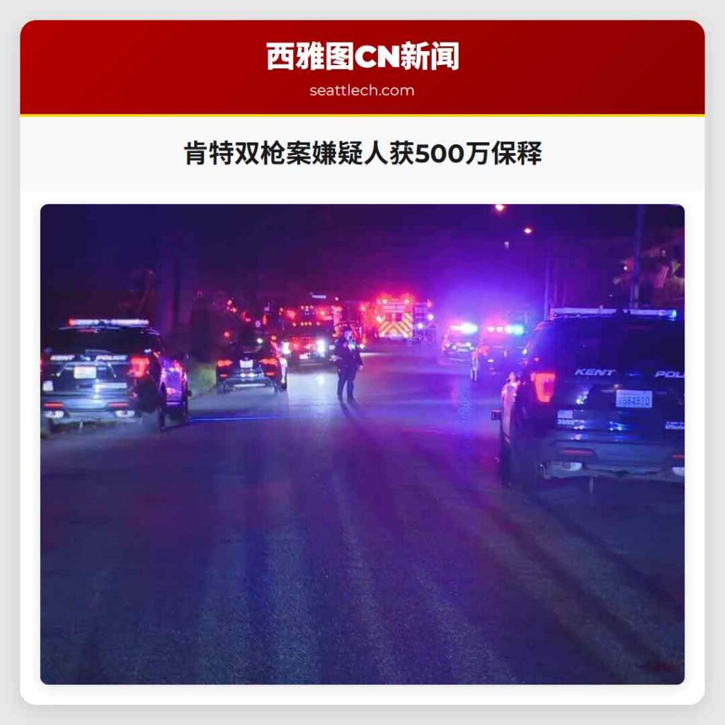 肯特双枪案嫌疑人获500万保释