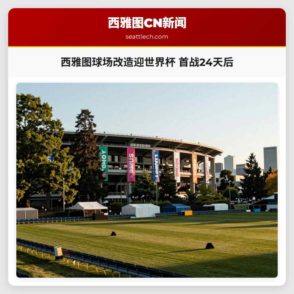 西雅图球场改造迎世界杯 首战24天后