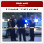 奇兰市中心枪击案 17岁少年受伤 14岁少年被拘