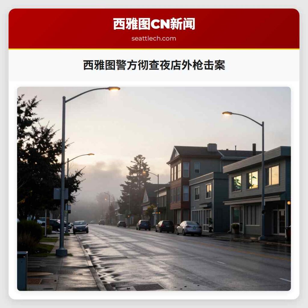 西雅图警方彻查夜店外枪击案