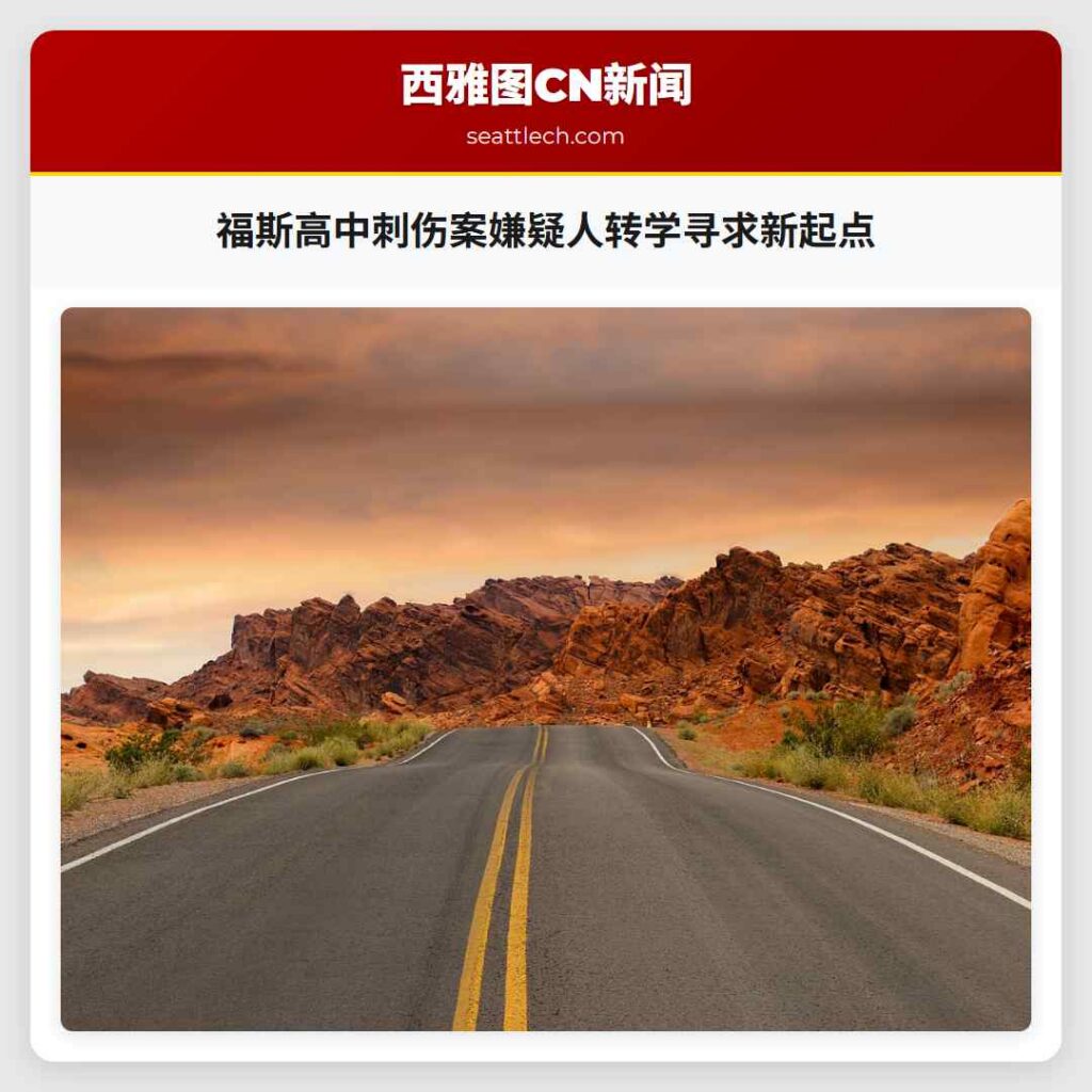 福斯高中刺伤案嫌疑人转学寻求新起点