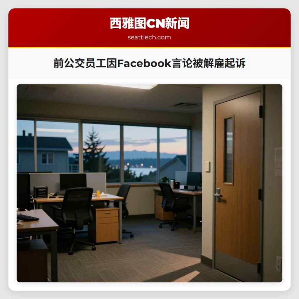 前公交员工因Facebook言论被解雇起诉