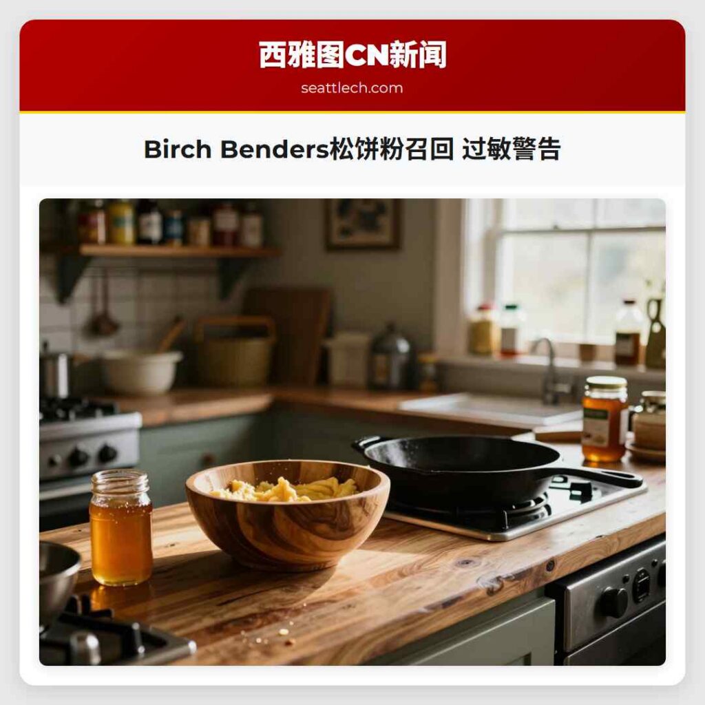 Birch Benders松饼粉召回 过敏警告