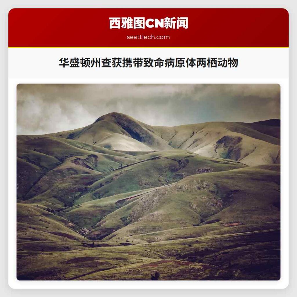 华盛顿州查获携带致命病原体两栖动物