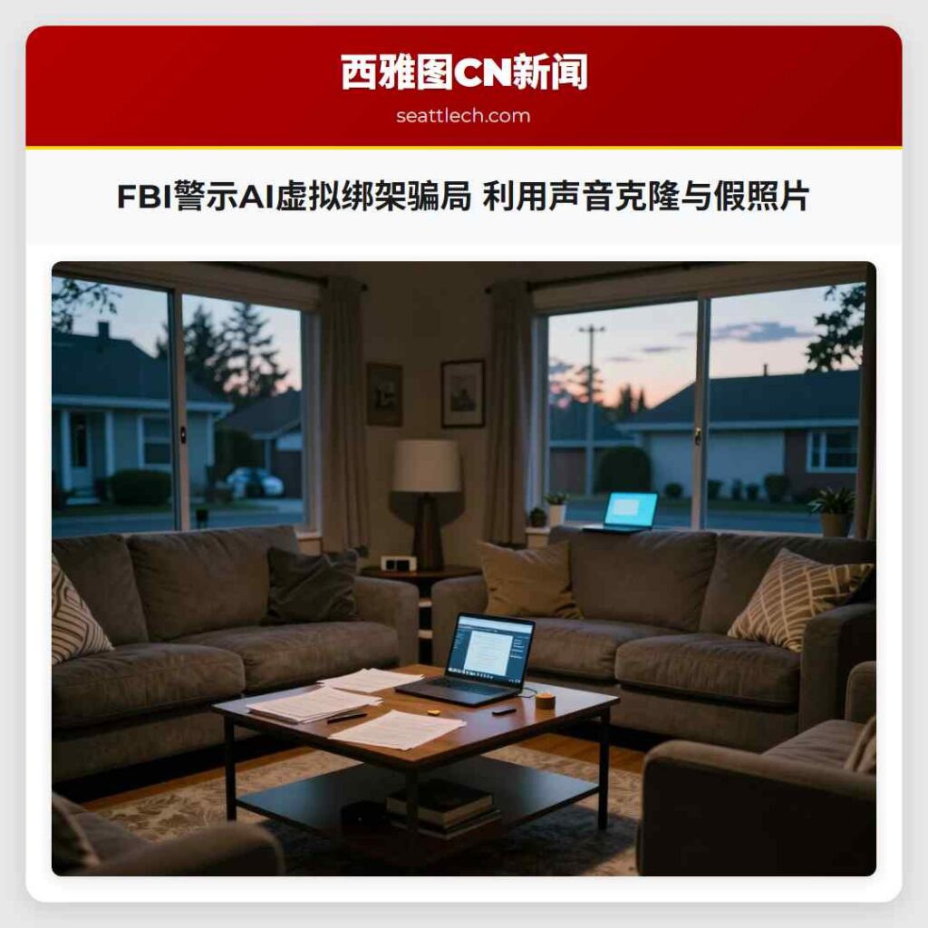 FBI警示AI虚拟绑架骗局 利用声音克隆与假照片