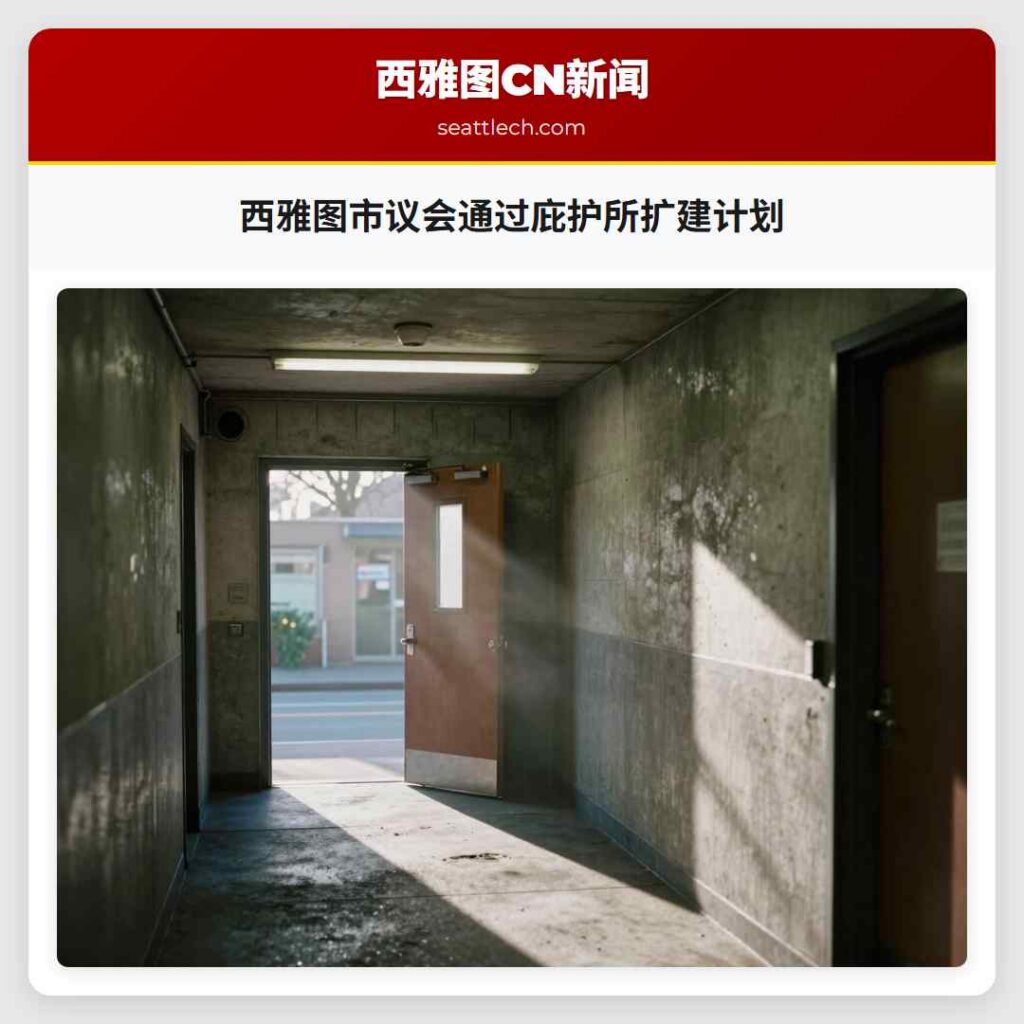 西雅图市议会通过庇护所扩建计划