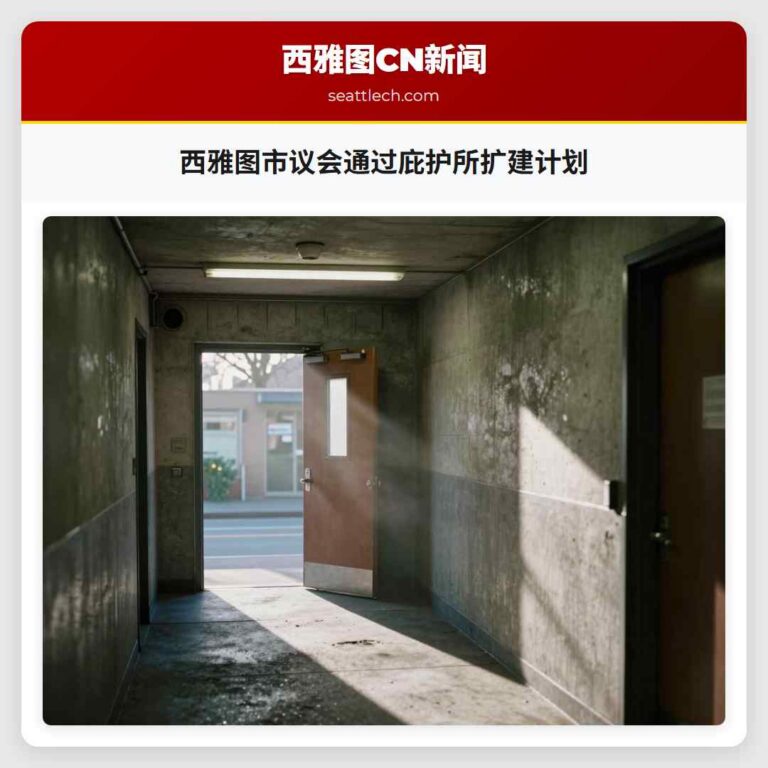 西雅图市议会通过庇护所扩建计划