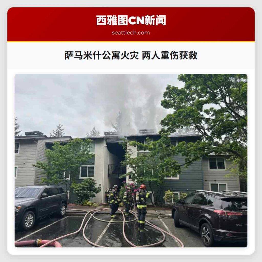 萨马米什公寓火灾 两人重伤获救