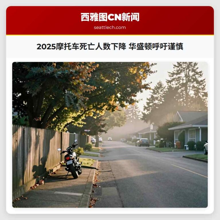 2025摩托车死亡人数下降 华盛顿呼吁谨慎