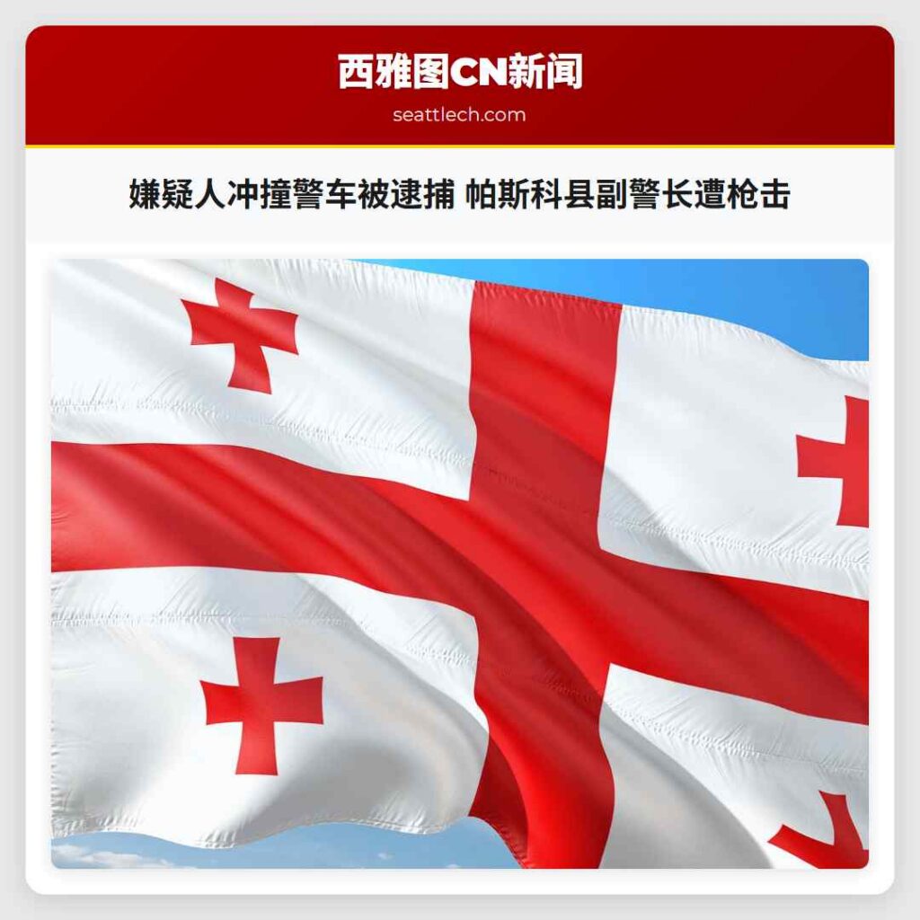 嫌疑人冲撞警车被逮捕 帕斯科县副警长遭枪击