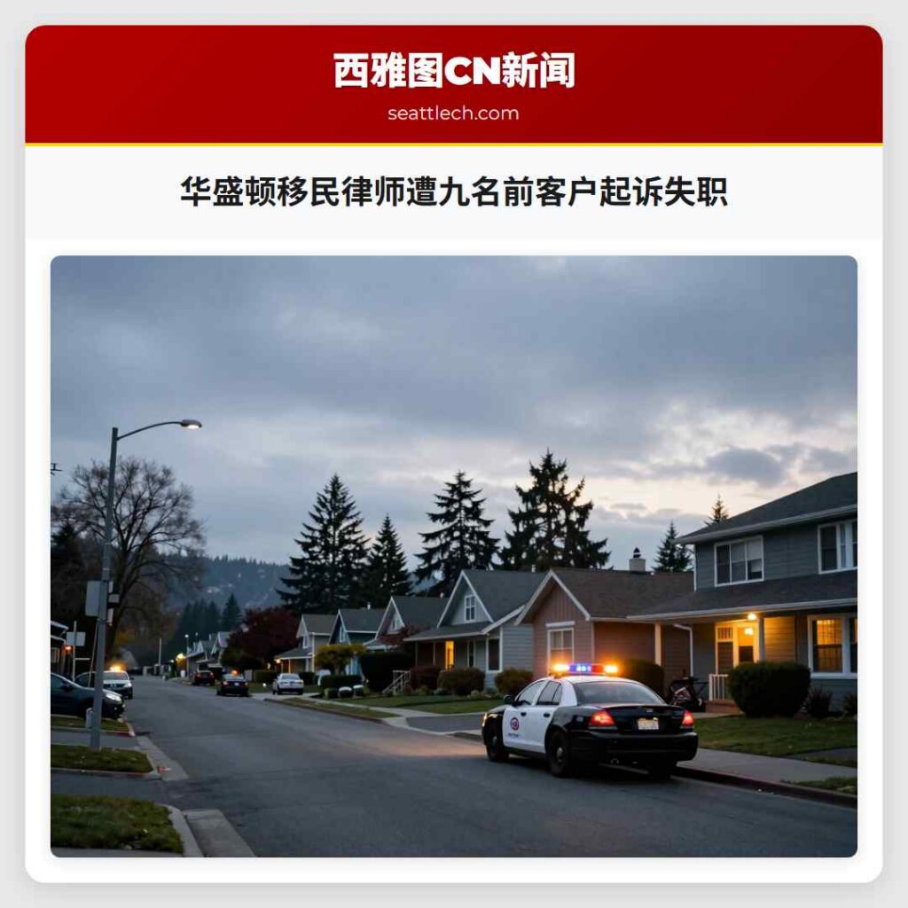华盛顿移民律师遭九名前客户起诉失职