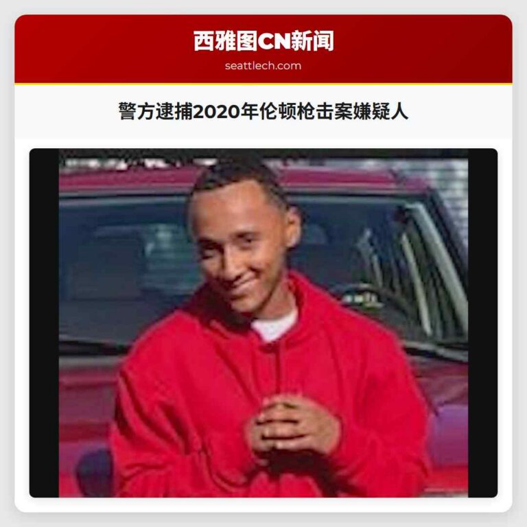 警方逮捕2020年伦顿枪击案嫌疑人