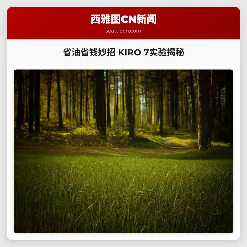 省油省钱妙招 KIRO 7实验揭秘