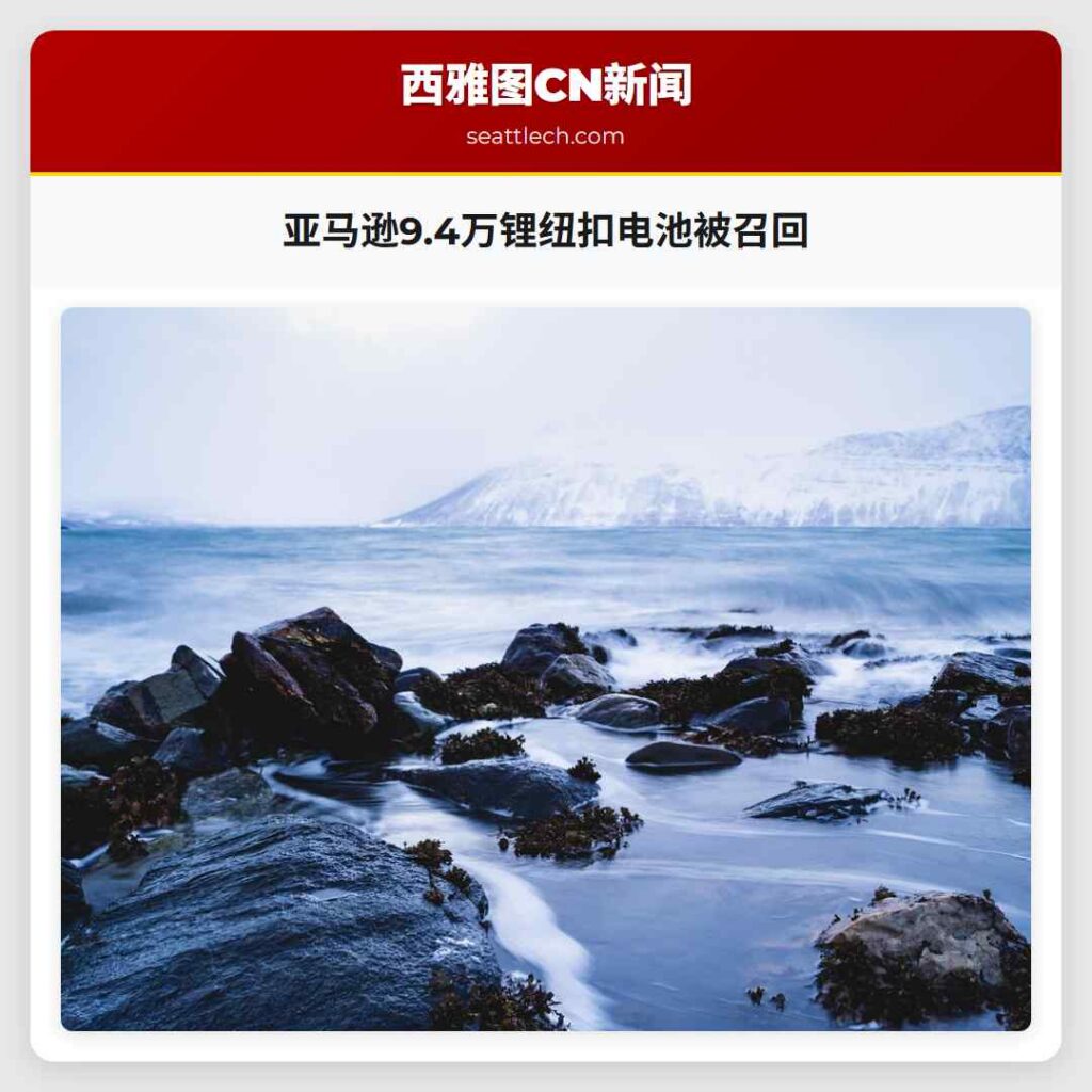 亚马逊9.4万锂纽扣电池被召回