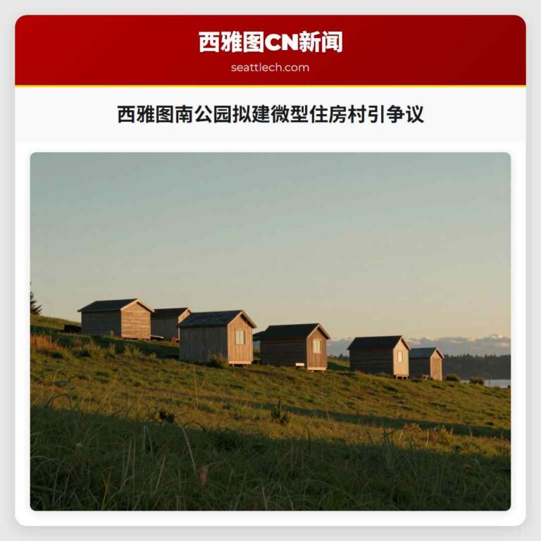 西雅图南公园拟建微型住房村引争议