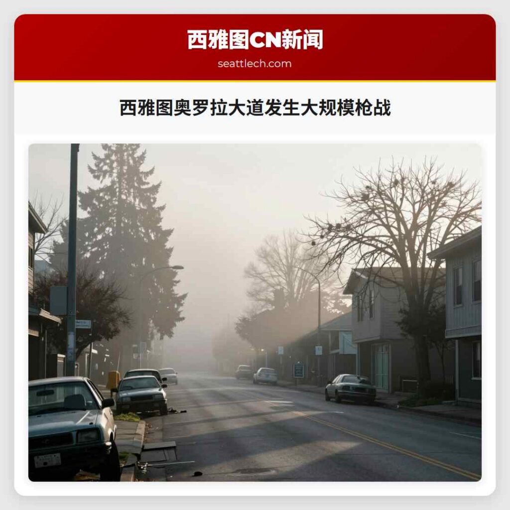 西雅图奥罗拉大道发生大规模枪战