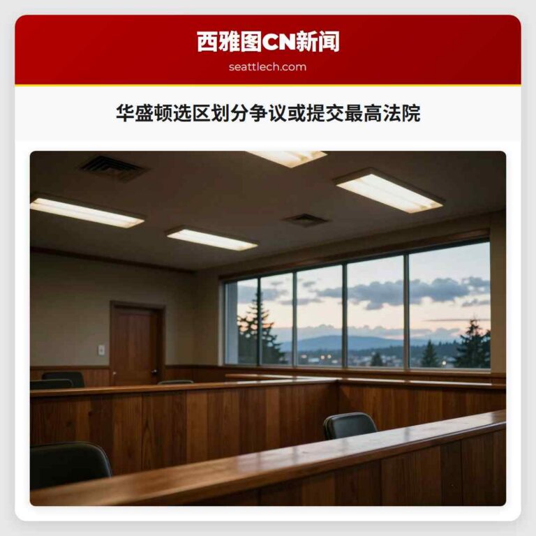 华盛顿选区划分争议或提交最高法院