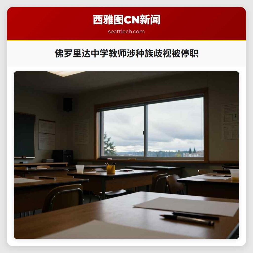 佛罗里达中学教师涉种族歧视被停职