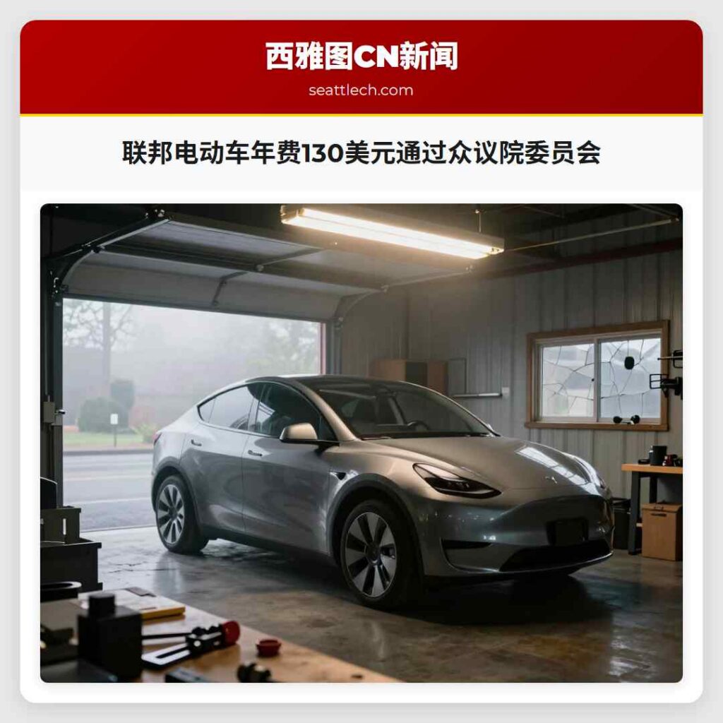 联邦电动车年费130美元通过众议院委员会