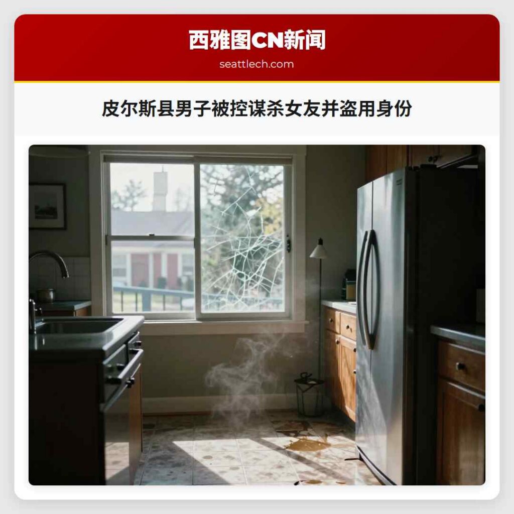 皮尔斯县男子被控谋杀女友并盗用身份