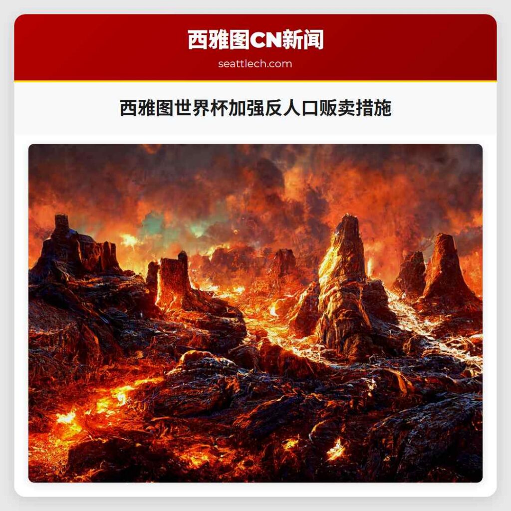 西雅图世界杯加强反人口贩卖措施