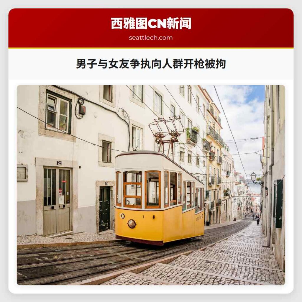 男子与女友争执向人群开枪被拘