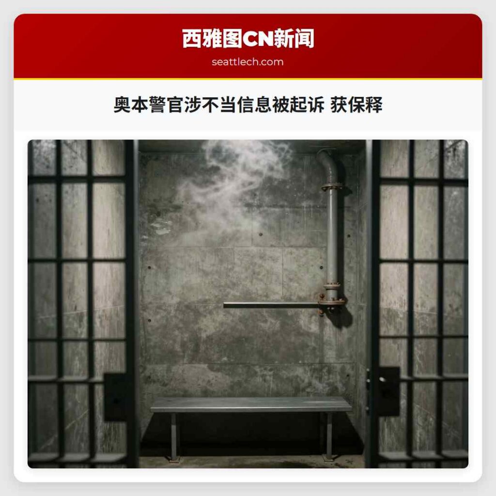 奥本警官涉不当信息被起诉 获保释