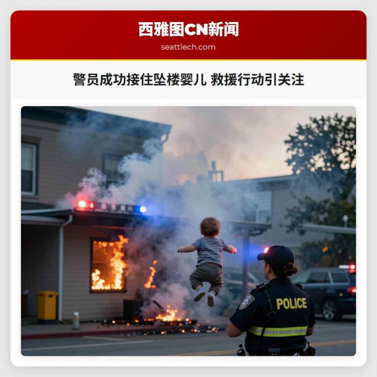 警员成功接住坠楼婴儿 救援行动引关注
