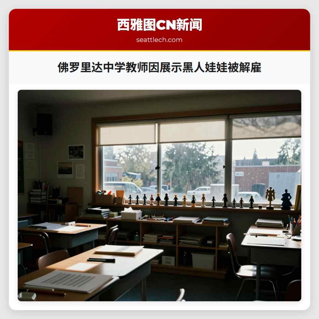 佛罗里达中学教师因展示黑人娃娃被解雇