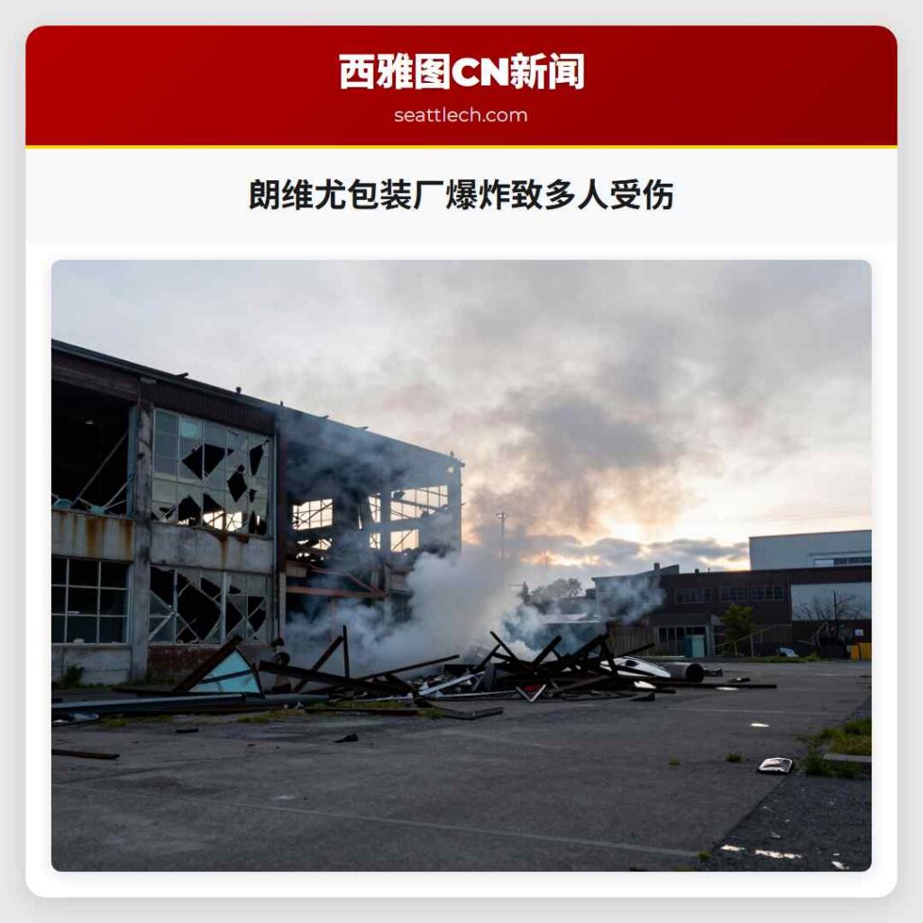 朗维尤包装厂爆炸致多人受伤