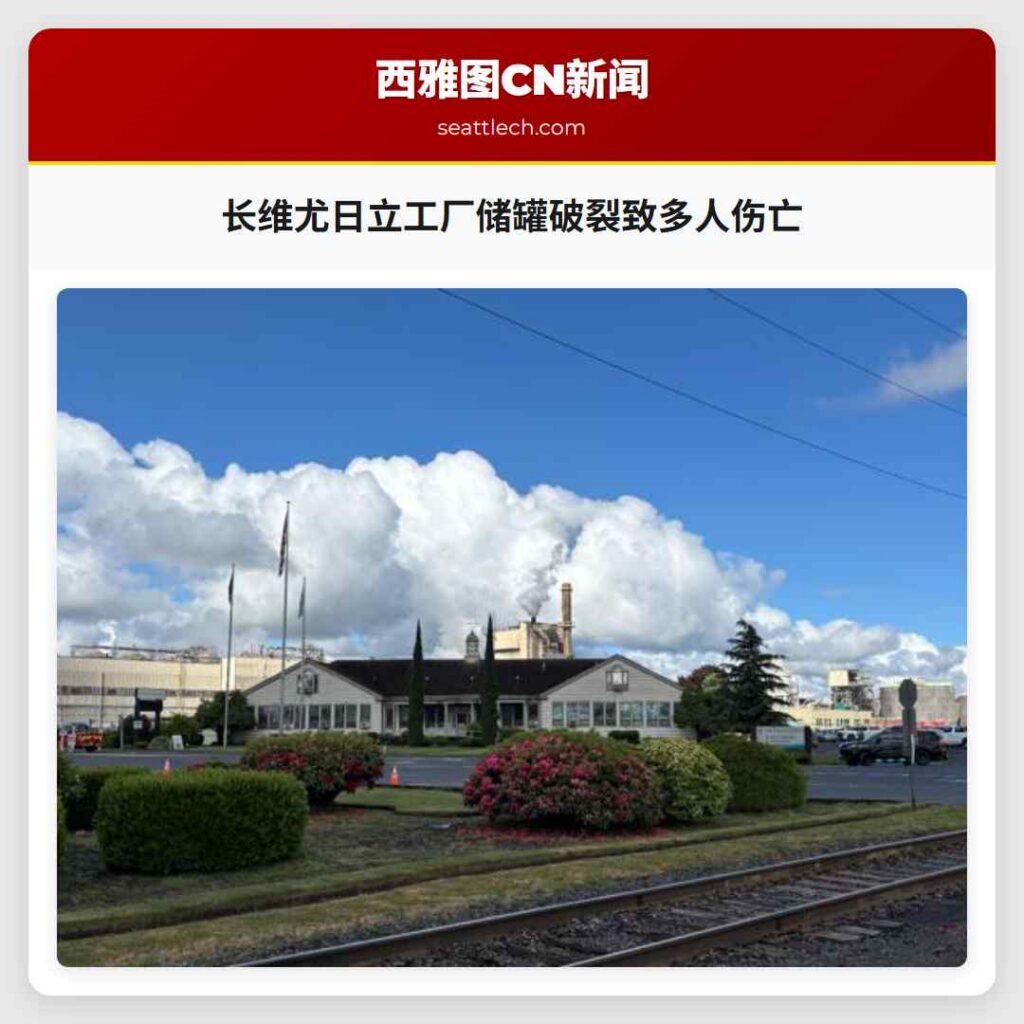 长维尤日立工厂储罐破裂致多人伤亡