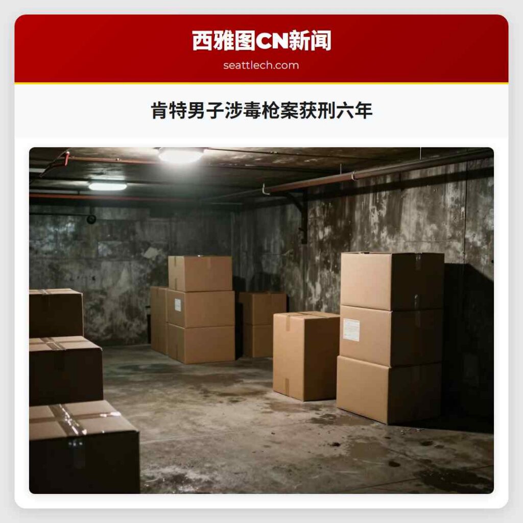 肯特男子涉毒枪案获刑六年