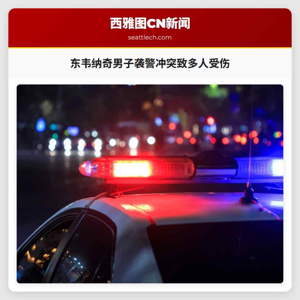 东韦纳奇男子袭警冲突致多人受伤
