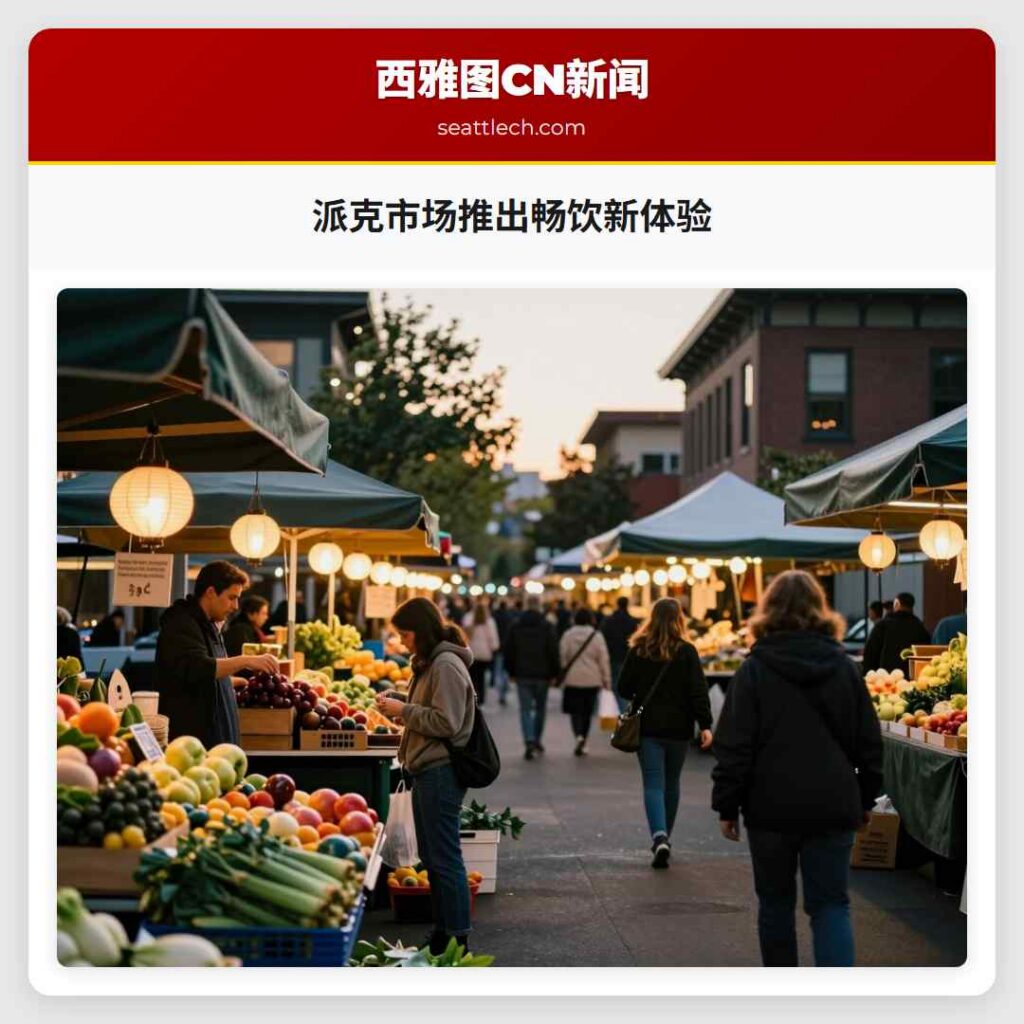 派克市场推出畅饮新体验