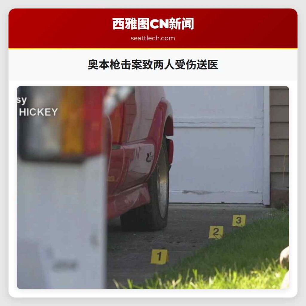 奥本枪击案致两人受伤送医