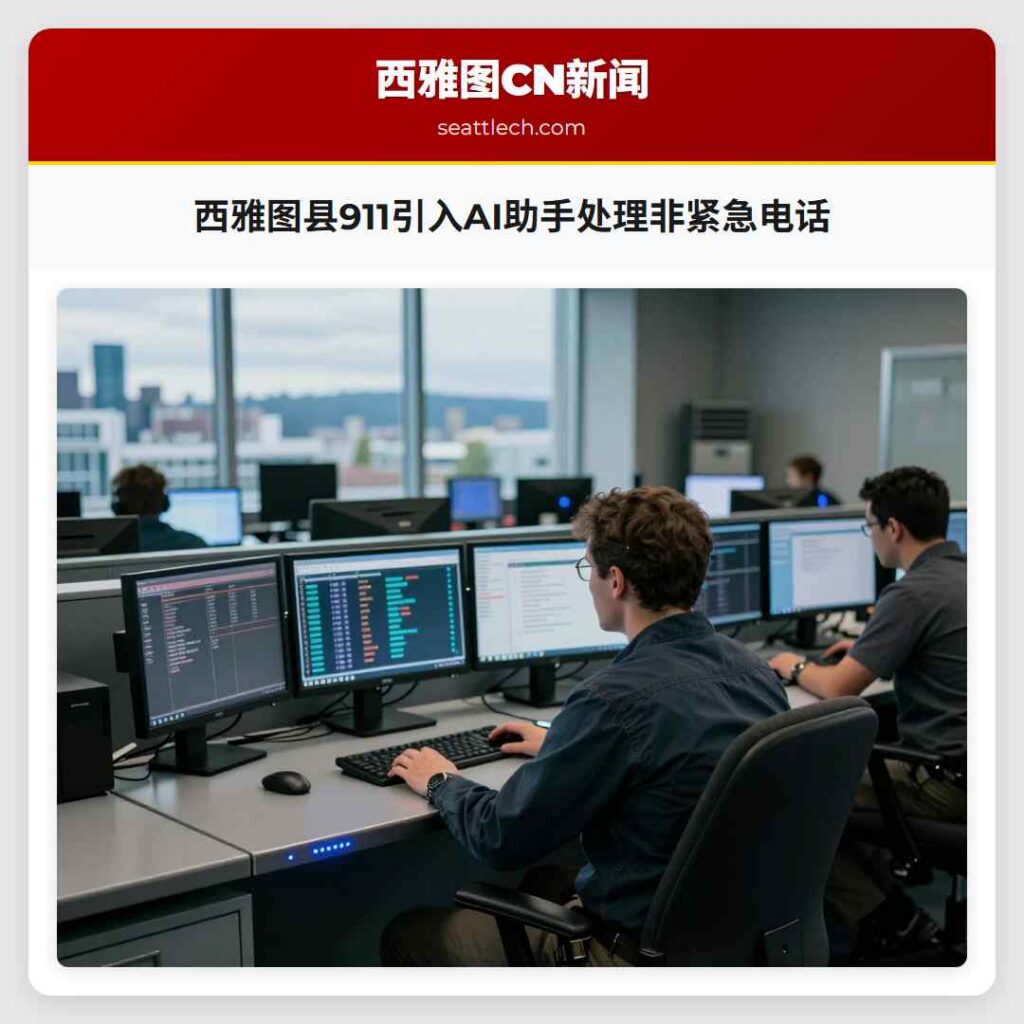 西雅图县911引入AI助手处理非紧急电话