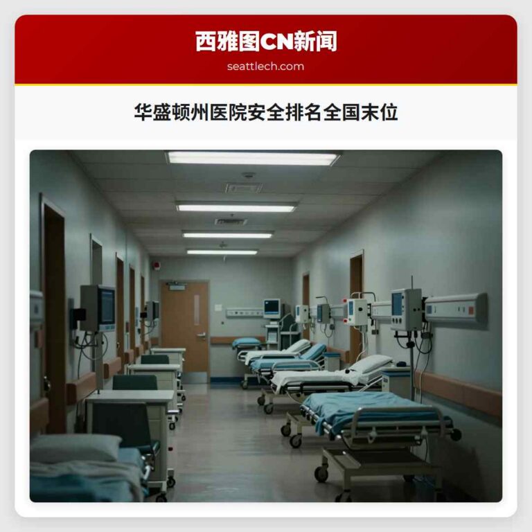华盛顿州医院安全排名全国末位