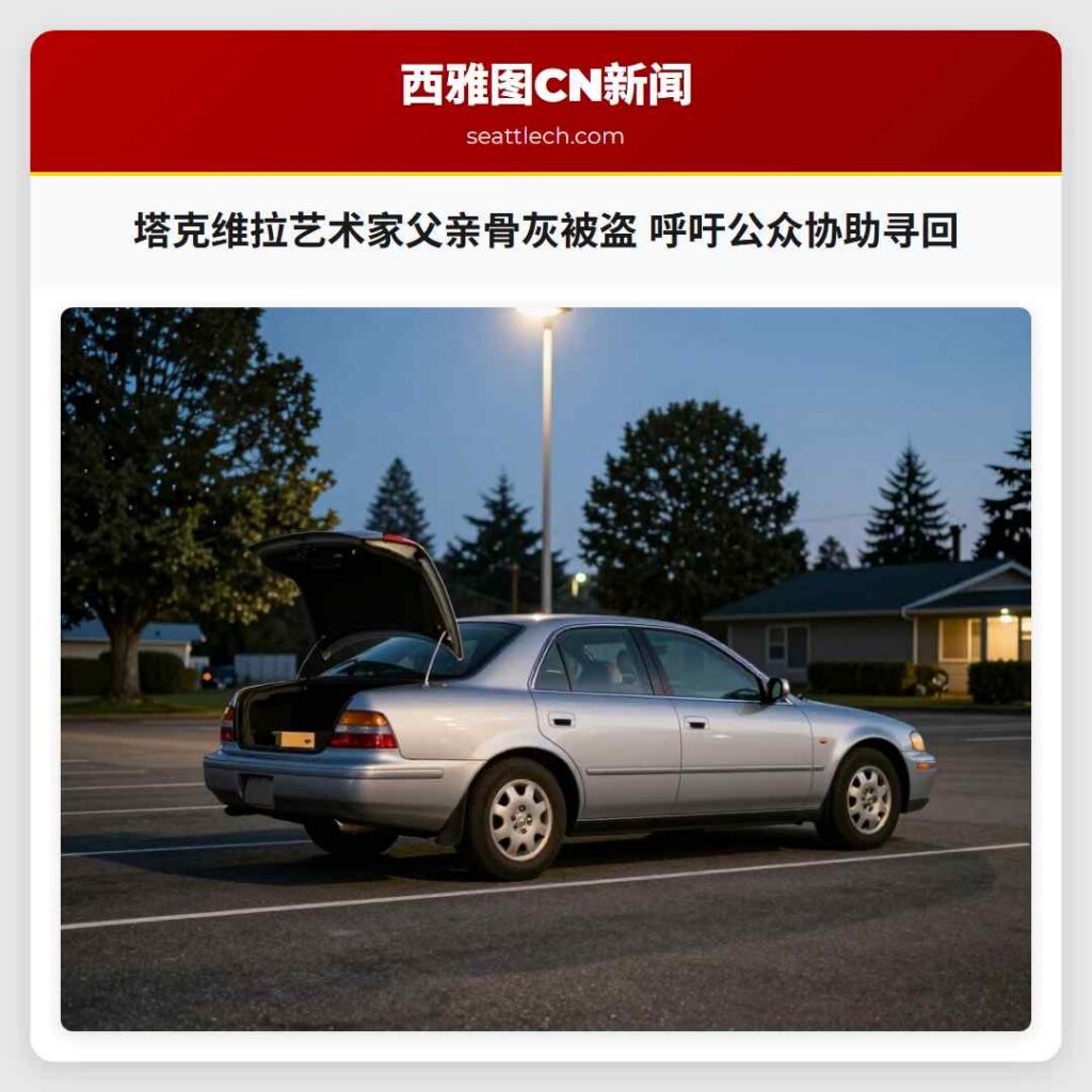 塔克维拉艺术家父亲骨灰被盗 呼吁公众协助寻回