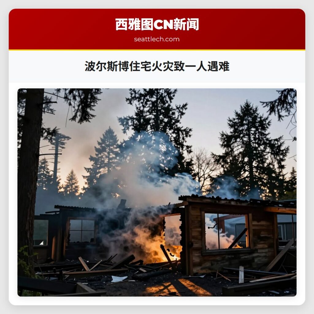 波尔斯博住宅火灾致一人遇难