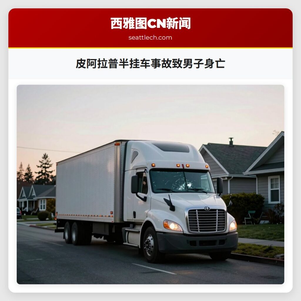 皮阿拉普半挂车事故致男子身亡