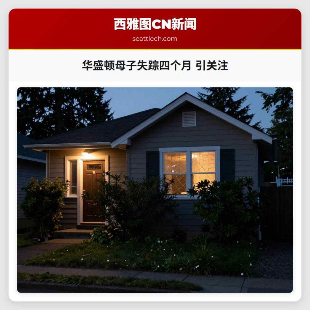 华盛顿母子失踪四个月 引关注