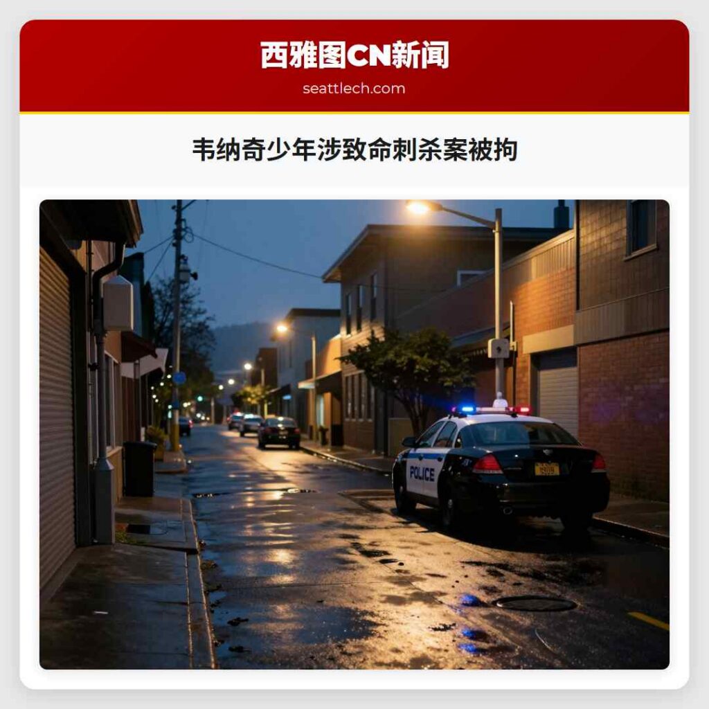 韦纳奇少年涉致命刺杀案被拘