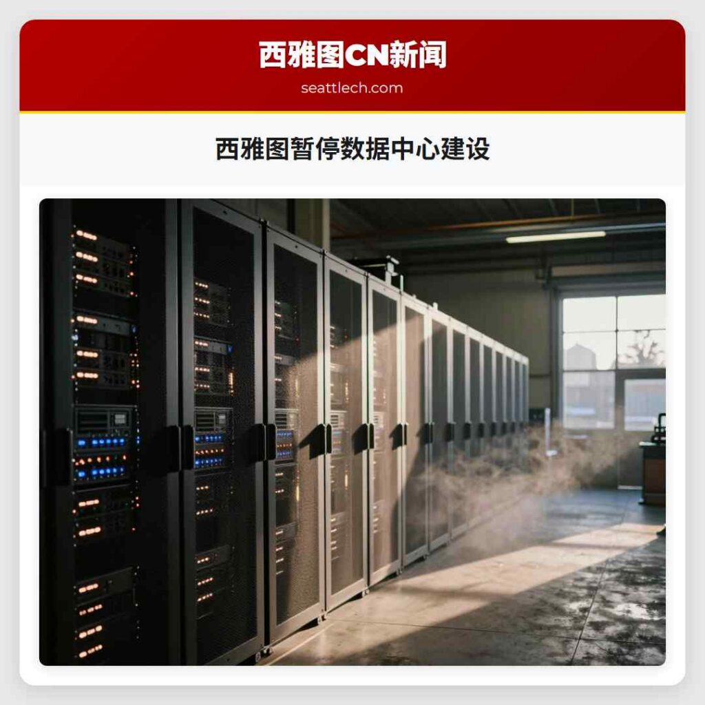 西雅图暂停数据中心建设