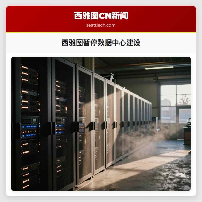 西雅图暂停数据中心建设