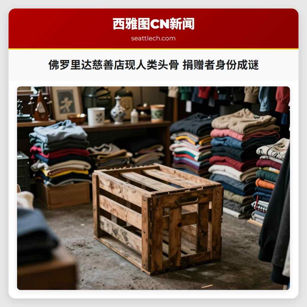 佛罗里达慈善店现人类头骨 捐赠者身份成谜
