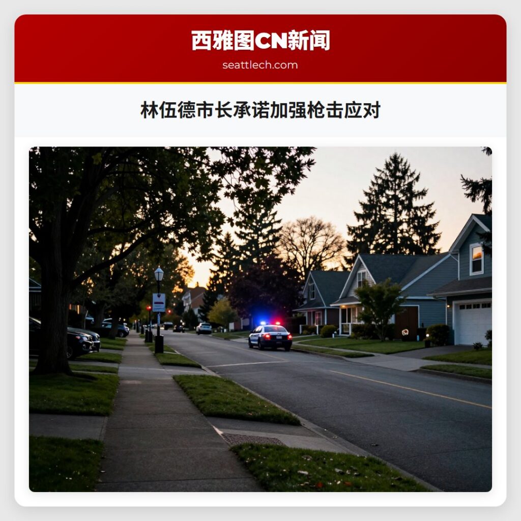 林伍德市长承诺加强枪击应对