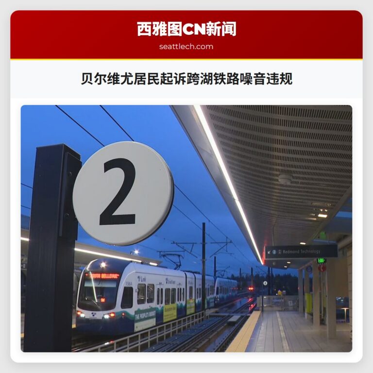贝尔维尤居民起诉跨湖铁路噪音违规